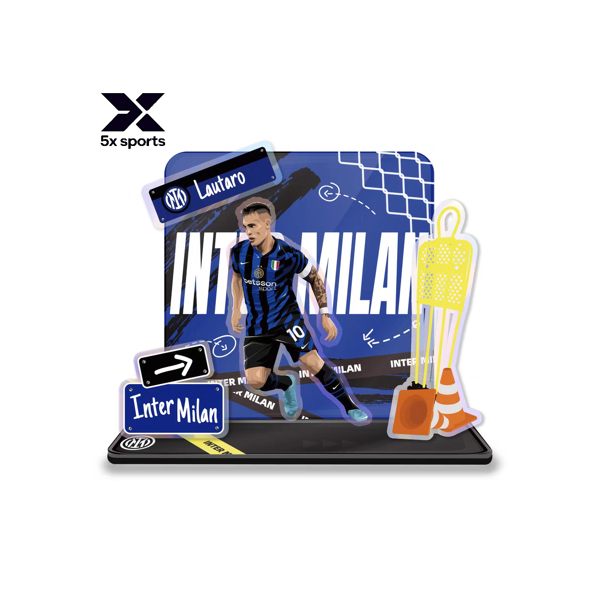 Football Star Acrylic Standee Souvenir Decorative Item Cultural and Creative Product