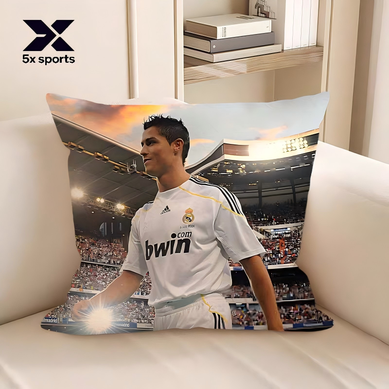 Soccer Merchandise: Messi, Cristiano Ronaldo, Neymar, Mbappé Body pillow