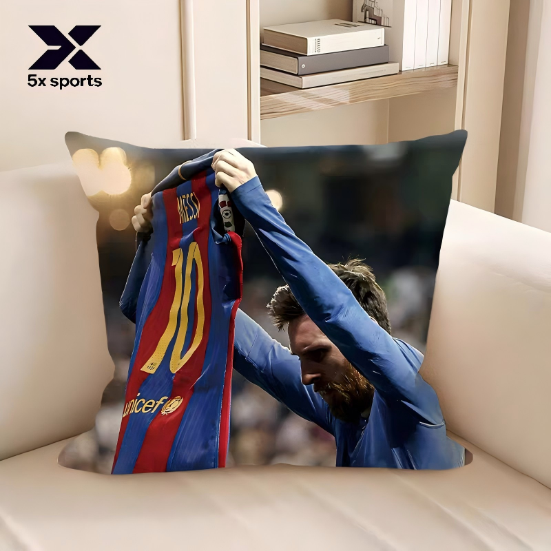 Soccer Merchandise: Messi, Cristiano Ronaldo, Neymar, Mbappé Body pillow