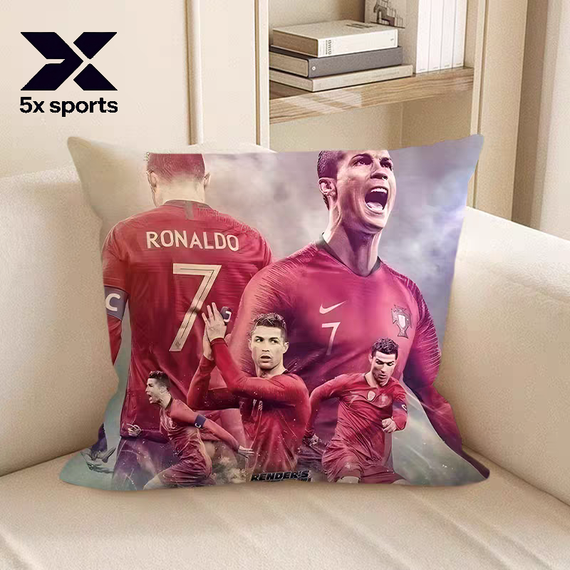 Soccer Merchandise: Messi, Cristiano Ronaldo, Neymar, Mbappé Body pillow