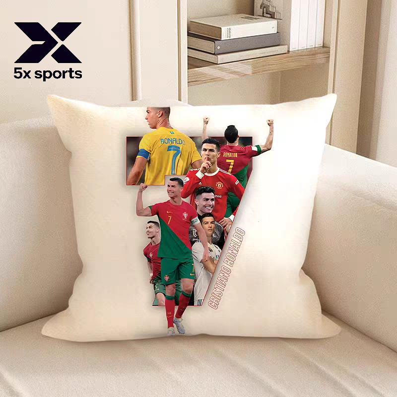 Soccer Merchandise: Messi, Cristiano Ronaldo, Neymar, Mbappé Body pillow