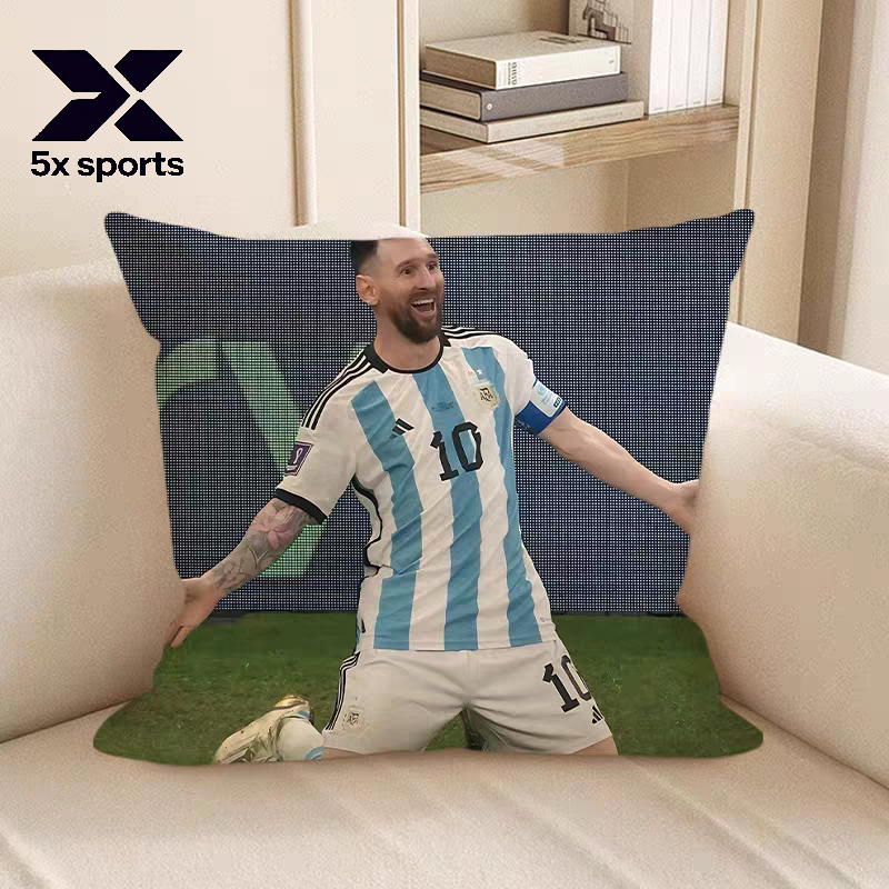 Soccer Merchandise: Messi, Cristiano Ronaldo, Neymar, Mbappé Body pillow