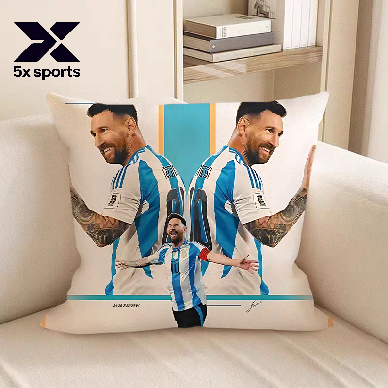 Soccer Merchandise: Messi, Cristiano Ronaldo, Neymar, Mbappé Body pillow