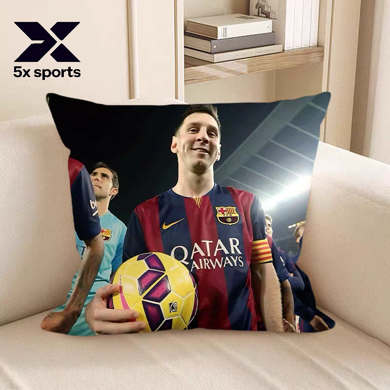Soccer Merchandise: Messi, Cristiano Ronaldo, Neymar, Mbappé Body pillow