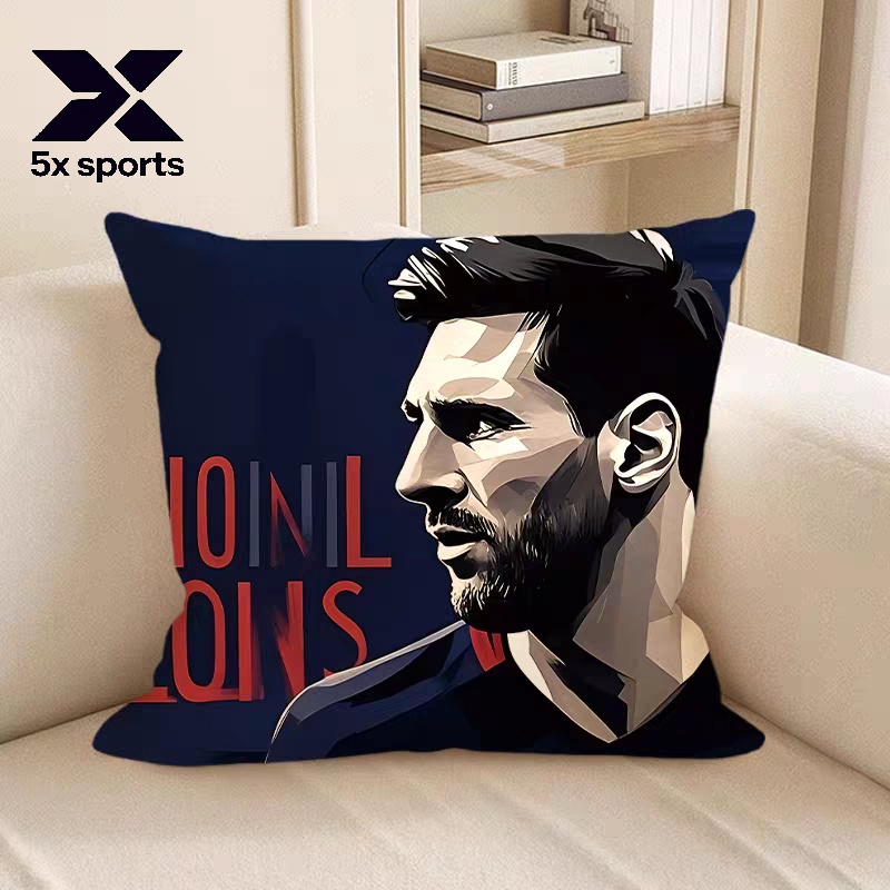 Soccer Merchandise: Messi, Cristiano Ronaldo, Neymar, Mbappé Body pillow