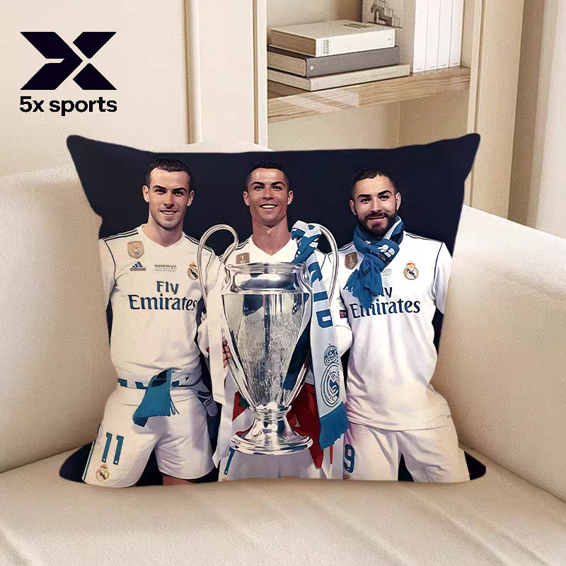 Soccer Merchandise: Messi, Cristiano Ronaldo, Neymar, Mbappé Body pillow