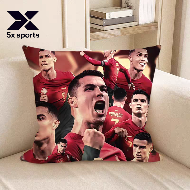 Soccer Merchandise: Messi, Cristiano Ronaldo, Neymar, Mbappé Body pillow