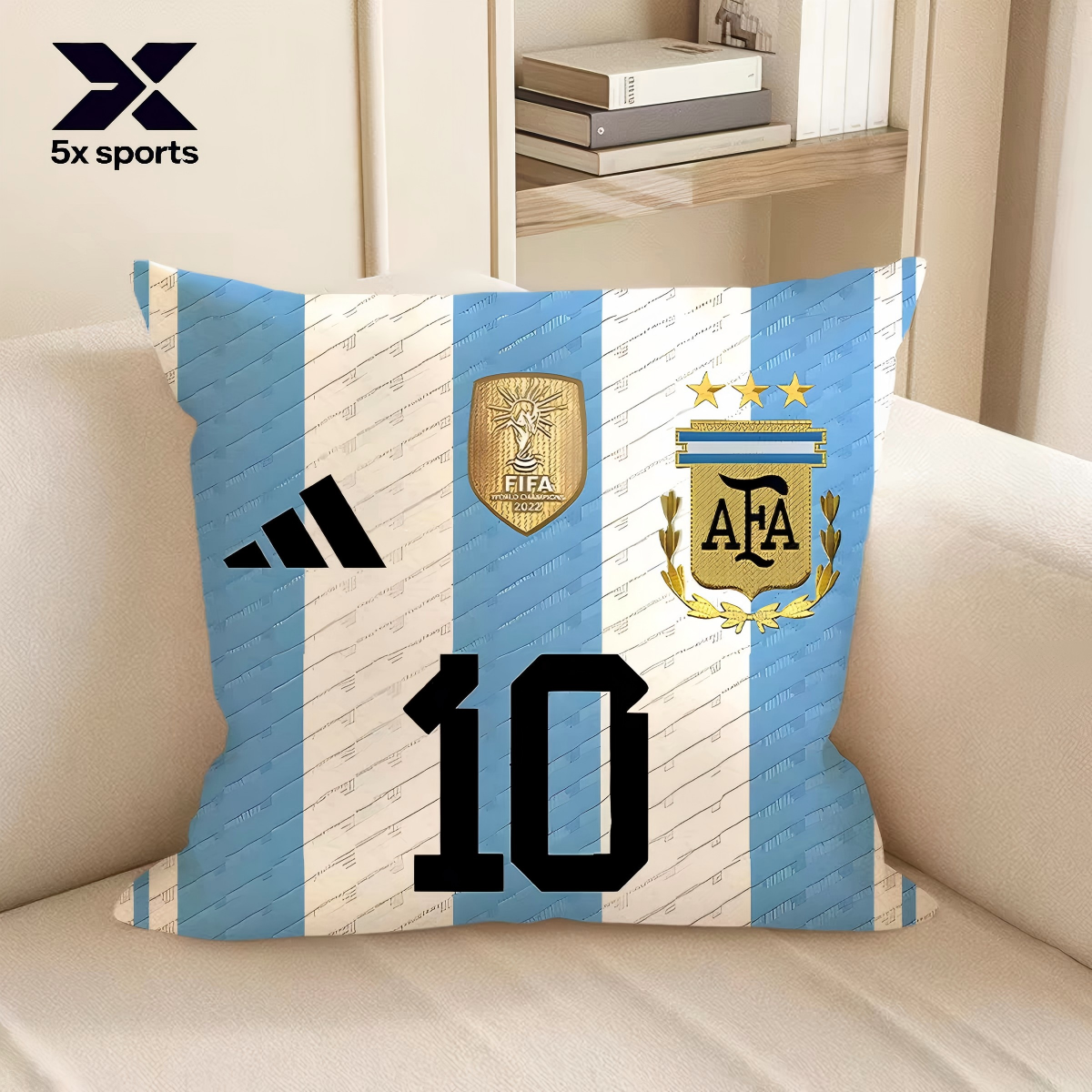 Soccer Merchandise: Messi, Cristiano Ronaldo, Neymar, Mbappé Body pillow