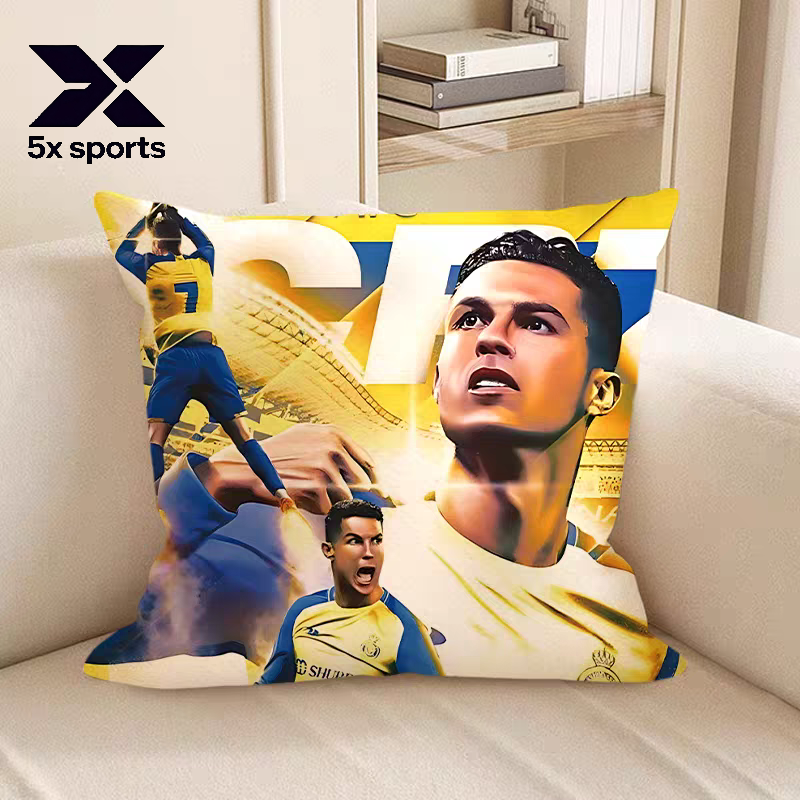 Soccer Merchandise: Messi, Cristiano Ronaldo, Neymar, Mbappé Body pillow