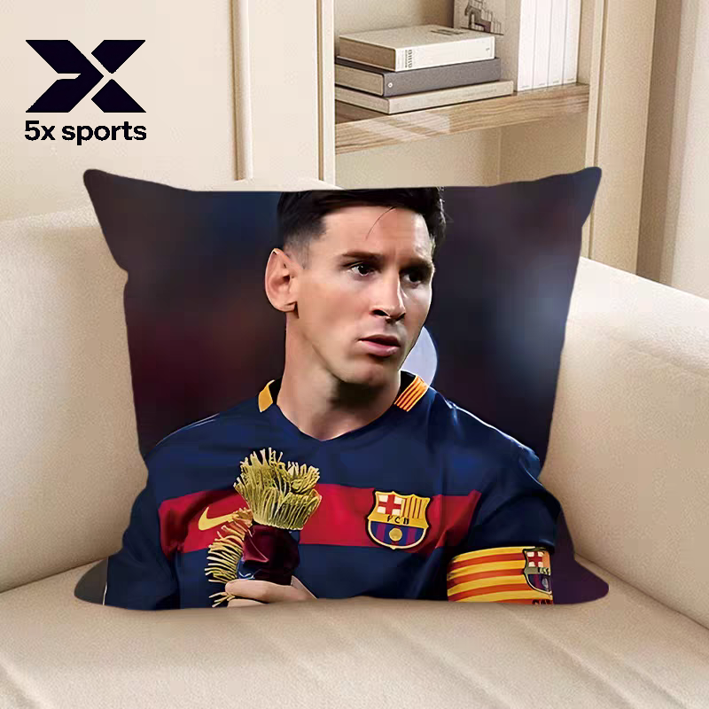 Soccer Merchandise: Messi, Cristiano Ronaldo, Neymar, Mbappé Body pillow