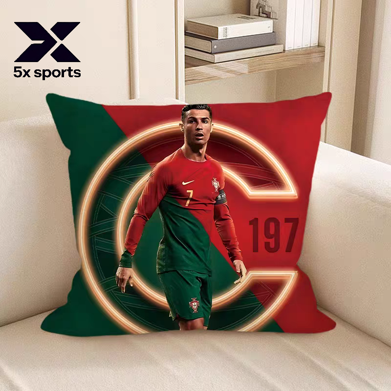 Soccer Merchandise: Messi, Cristiano Ronaldo, Neymar, Mbappé Body pillow