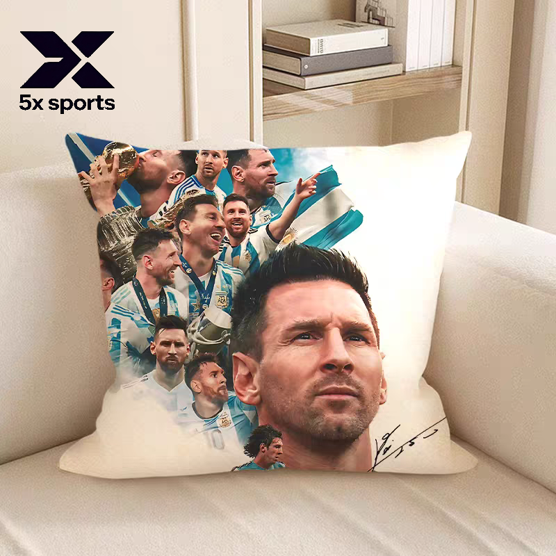 Soccer Merchandise: Messi, Cristiano Ronaldo, Neymar, Mbappé Body pillow