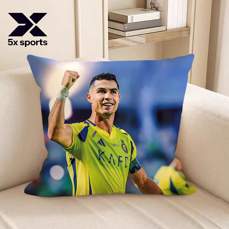 Soccer Merchandise: Messi, Cristiano Ronaldo, Neymar, Mbappé Body pillow