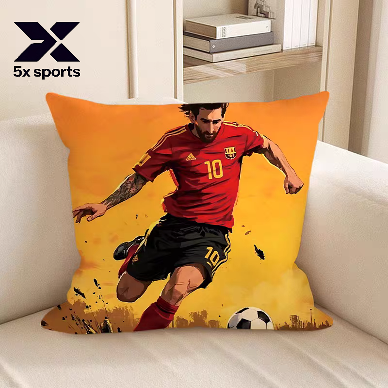 Soccer Merchandise: Messi, Cristiano Ronaldo, Neymar, Mbappé Body pillow