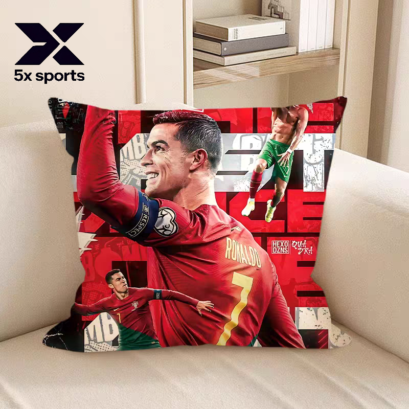 Soccer Merchandise: Messi, Cristiano Ronaldo, Neymar, Mbappé Body pillow