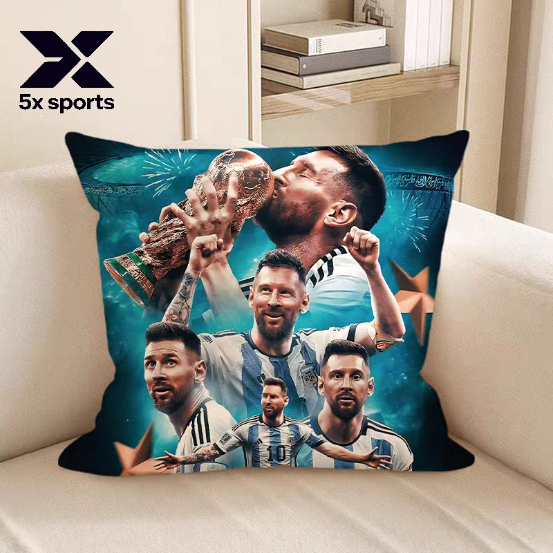 Soccer Merchandise: Messi, Cristiano Ronaldo, Neymar, Mbappé Body pillow