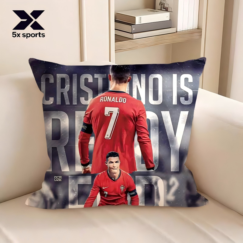 Soccer Merchandise: Messi, Cristiano Ronaldo, Neymar, Mbappé Body pillow