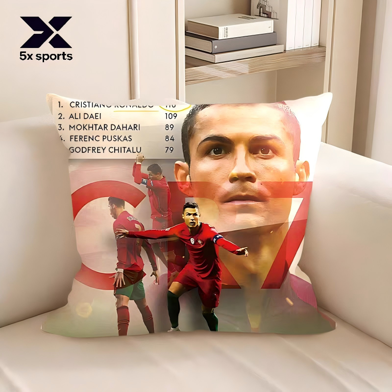 Soccer Merchandise: Messi, Cristiano Ronaldo, Neymar, Mbappé Body pillow