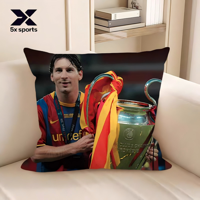 Soccer Merchandise: Messi, Cristiano Ronaldo, Neymar, Mbappé Body pillow