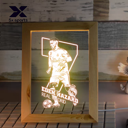Soccer Merchandise: Messi, Cristiano Ronaldo, Neymar, Mbappé LED Night Lights