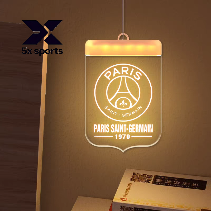 Soccer Merchandise Real Madrid, Inter Milan, Barcelona LED Wall Night Light