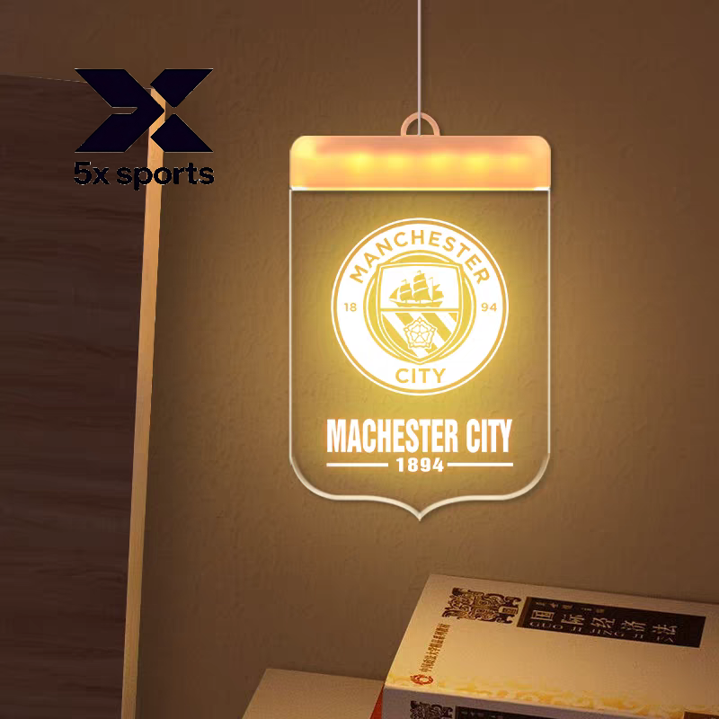 Soccer Merchandise Real Madrid, Inter Milan, Barcelona LED Wall Night Light