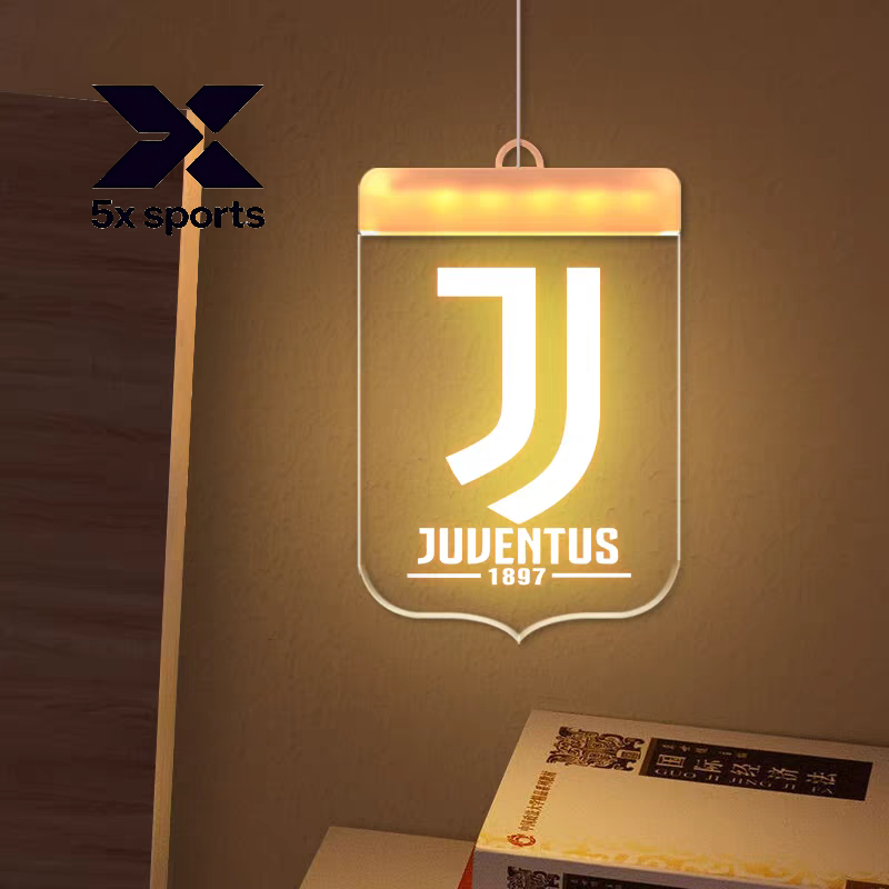 Soccer Merchandise Real Madrid, Inter Milan, Barcelona LED Wall Night Light