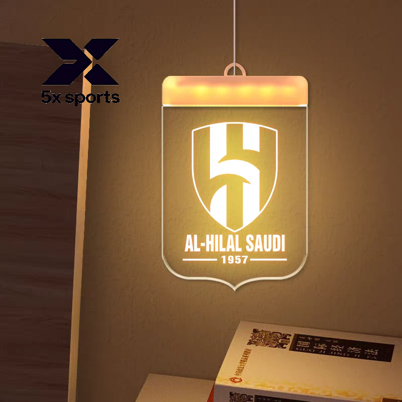 Soccer Merchandise Real Madrid, Inter Milan, Barcelona LED Wall Night Light