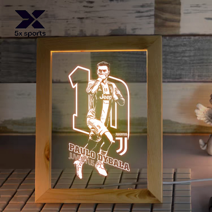 Soccer Merchandise: Messi, Cristiano Ronaldo, Neymar, Mbappé LED Night Lights