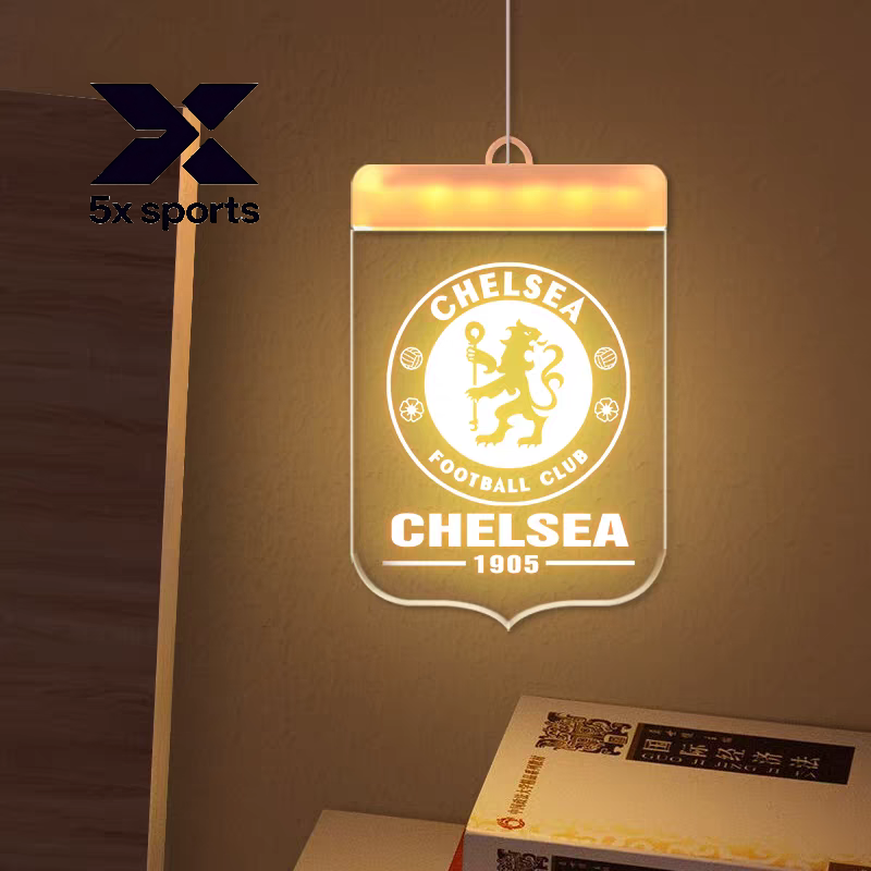 Soccer Merchandise Real Madrid, Inter Milan, Barcelona LED Wall Night Light
