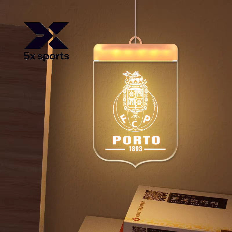 Soccer Merchandise Real Madrid, Inter Milan, Barcelona LED Wall Night Light