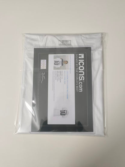 Camiseta autografiada de Luka Modrić Real Madrid Temporada 22/23 Local icons coa