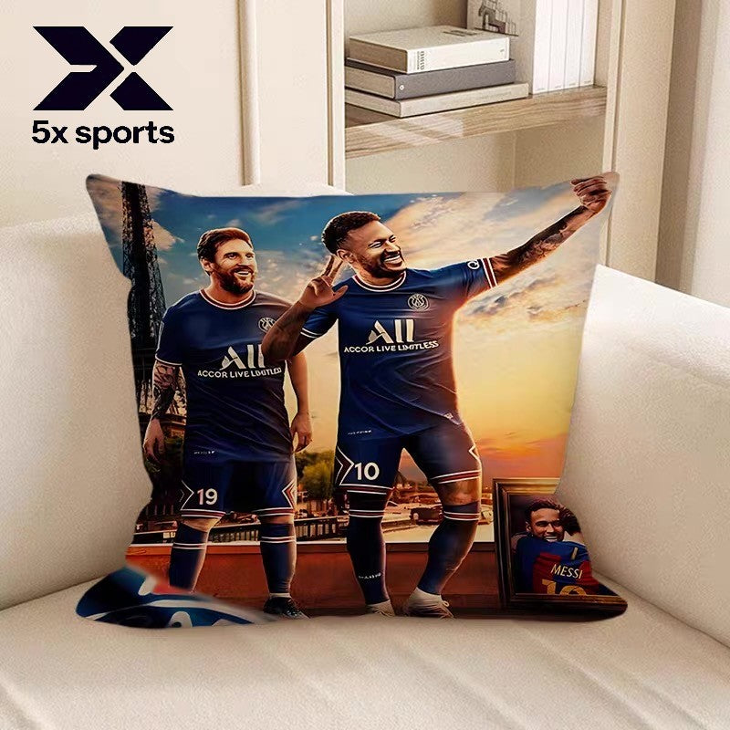 Soccer Merchandise: Messi, Cristiano Ronaldo, Neymar, Mbappé Body pillow