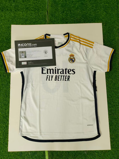Luka Modrić Real Madrid Temporada 23/24 Camiseta Local Autografiada Icons coa