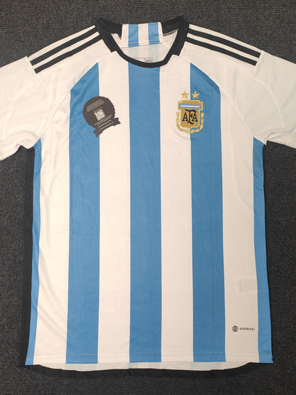 Messi Argentina 22/23 Season Home Autograph Jersey coa