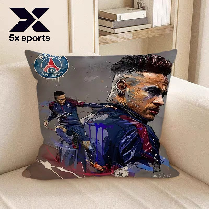 Soccer Merchandise: Messi, Cristiano Ronaldo, Neymar, Mbappé Body pillow