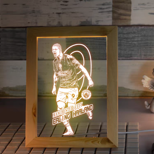 Soccer Merchandise: Messi, Cristiano Ronaldo, Neymar, Mbappé LED Night Lights