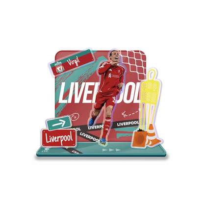 Football Star Acrylic Standee Souvenir Decorative Item Cultural and Creative Product