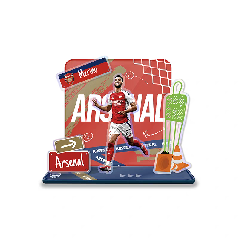 Football Star Acrylic Standee Souvenir Decorative Item Cultural and Creative Product