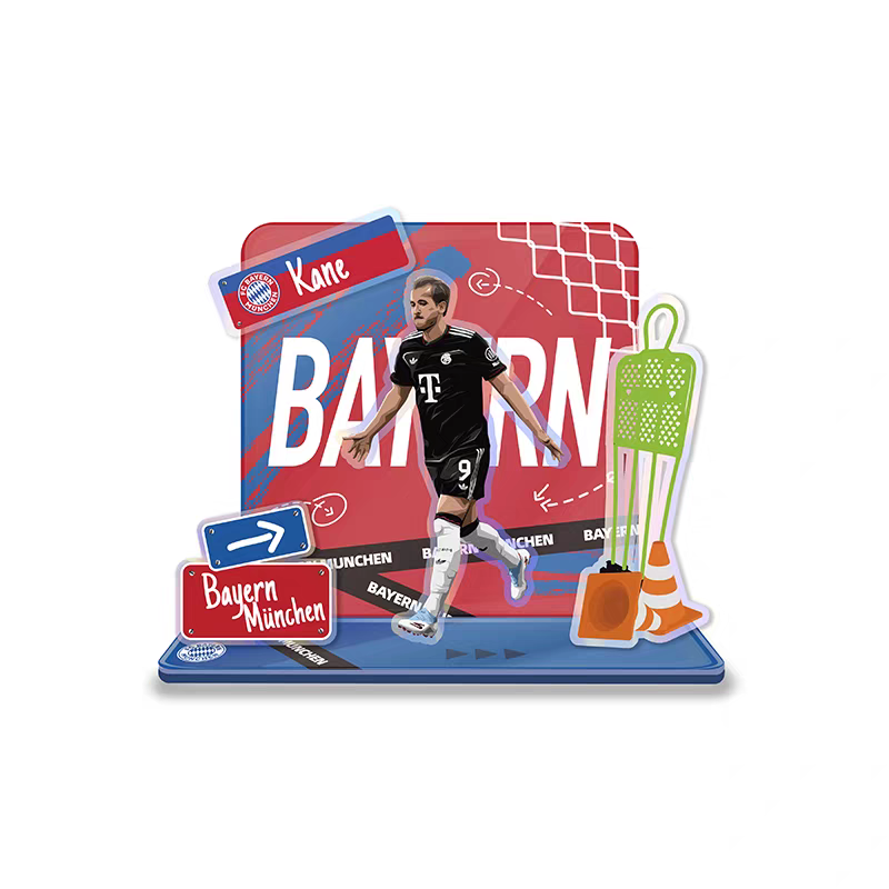 Football Star Acrylic Standee Souvenir Decorative Item Cultural and Creative Product