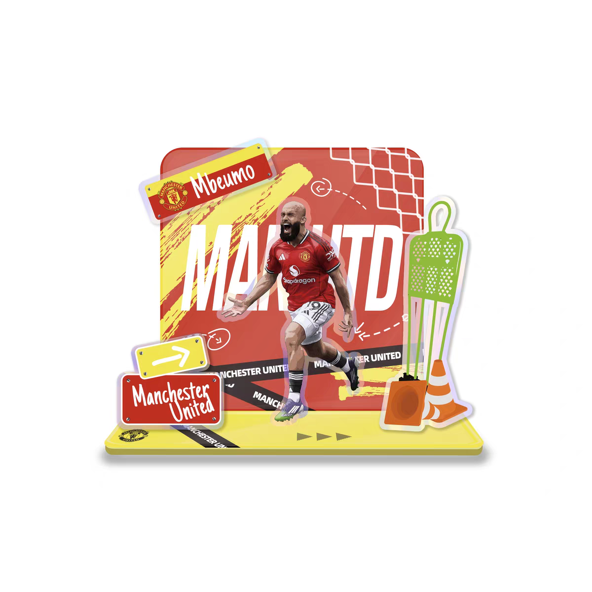Football Star Acrylic Standee Souvenir Decorative Item Cultural and Creative Product