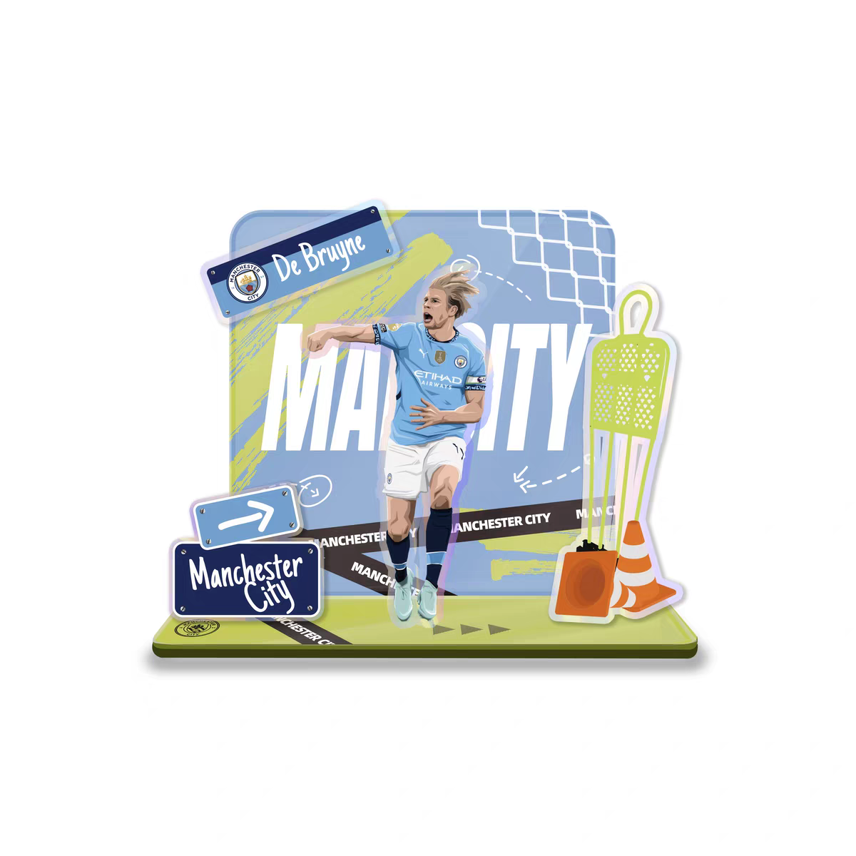 Football Star Acrylic Standee Souvenir Decorative Item Cultural and Creative Product