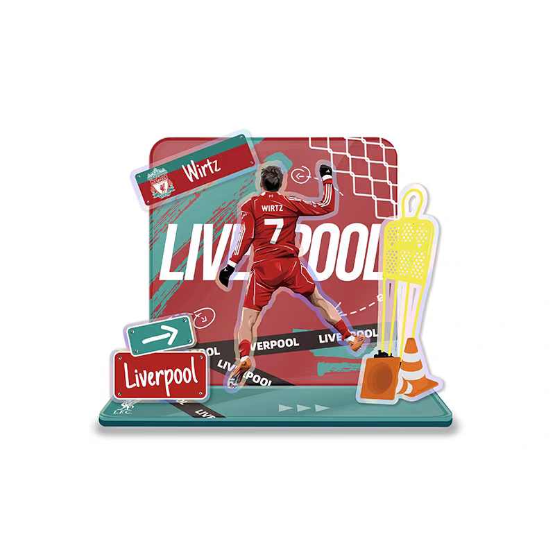 Football Star Acrylic Standee Souvenir Decorative Item Cultural and Creative Product