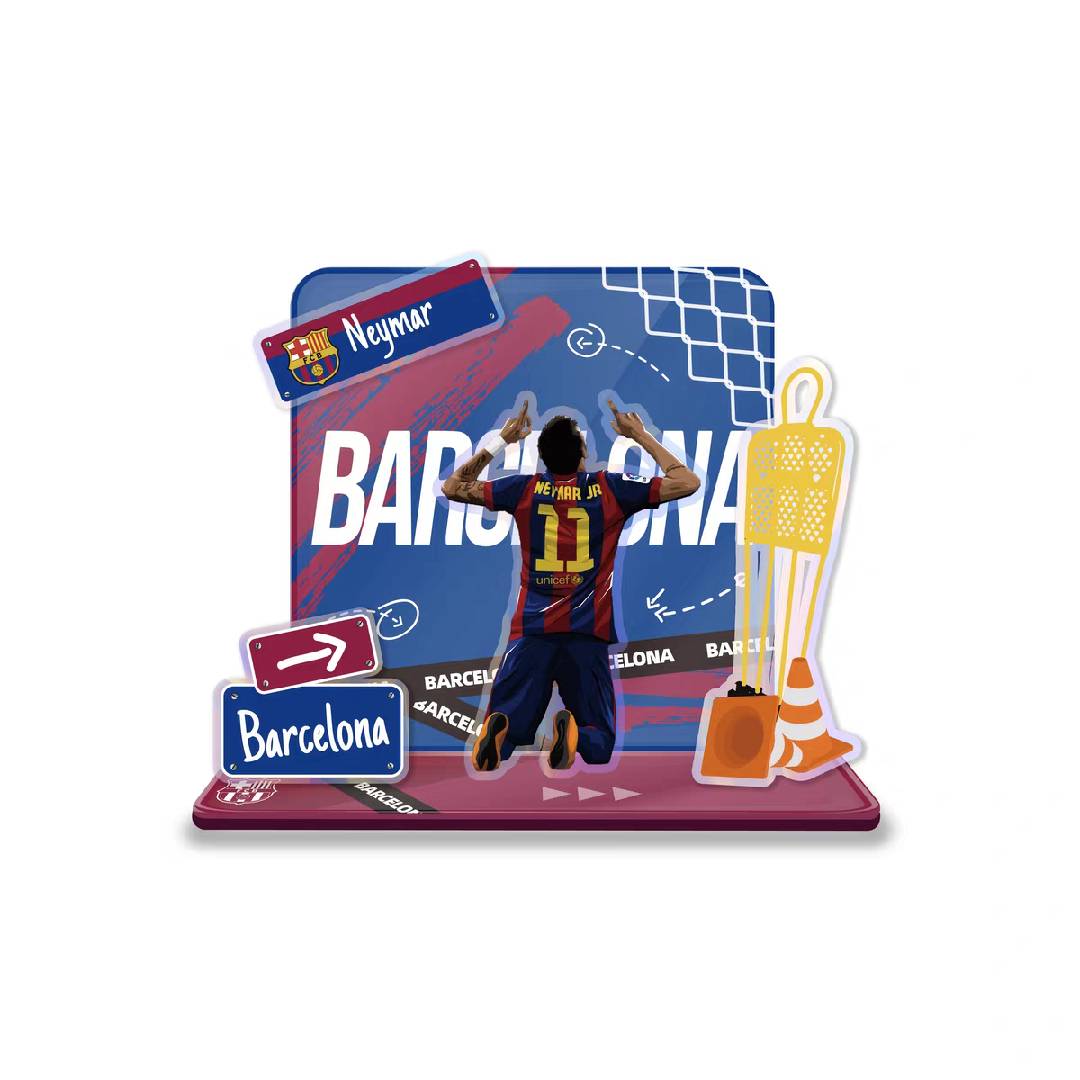 Football Star Acrylic Standee Souvenir Decorative Item Cultural and Creative Product