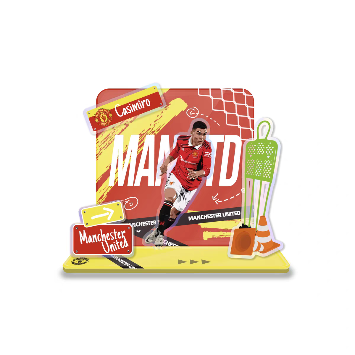 Football Star Acrylic Standee Souvenir Decorative Item Cultural and Creative Product