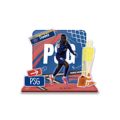 Football Star Acrylic Standee Souvenir Decorative Item Cultural and Creative Product