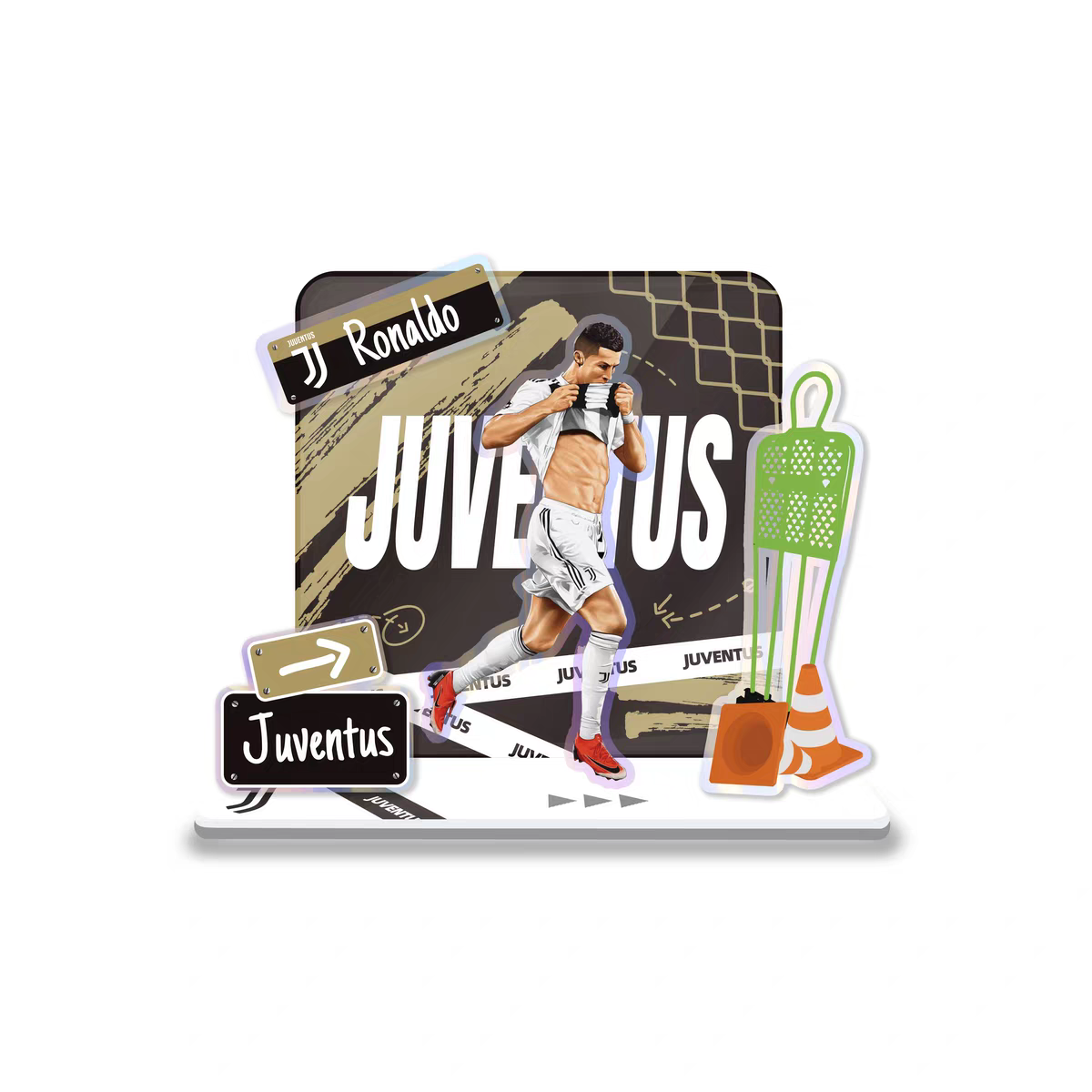 Football Star Acrylic Standee Souvenir Decorative Item Cultural and Creative Product