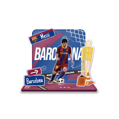 Football Star Acrylic Standee Souvenir Decorative Item Cultural and Creative Product