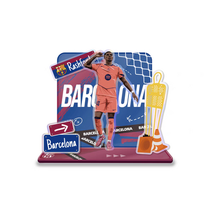 Football Star Acrylic Standee Souvenir Decorative Item Cultural and Creative Product