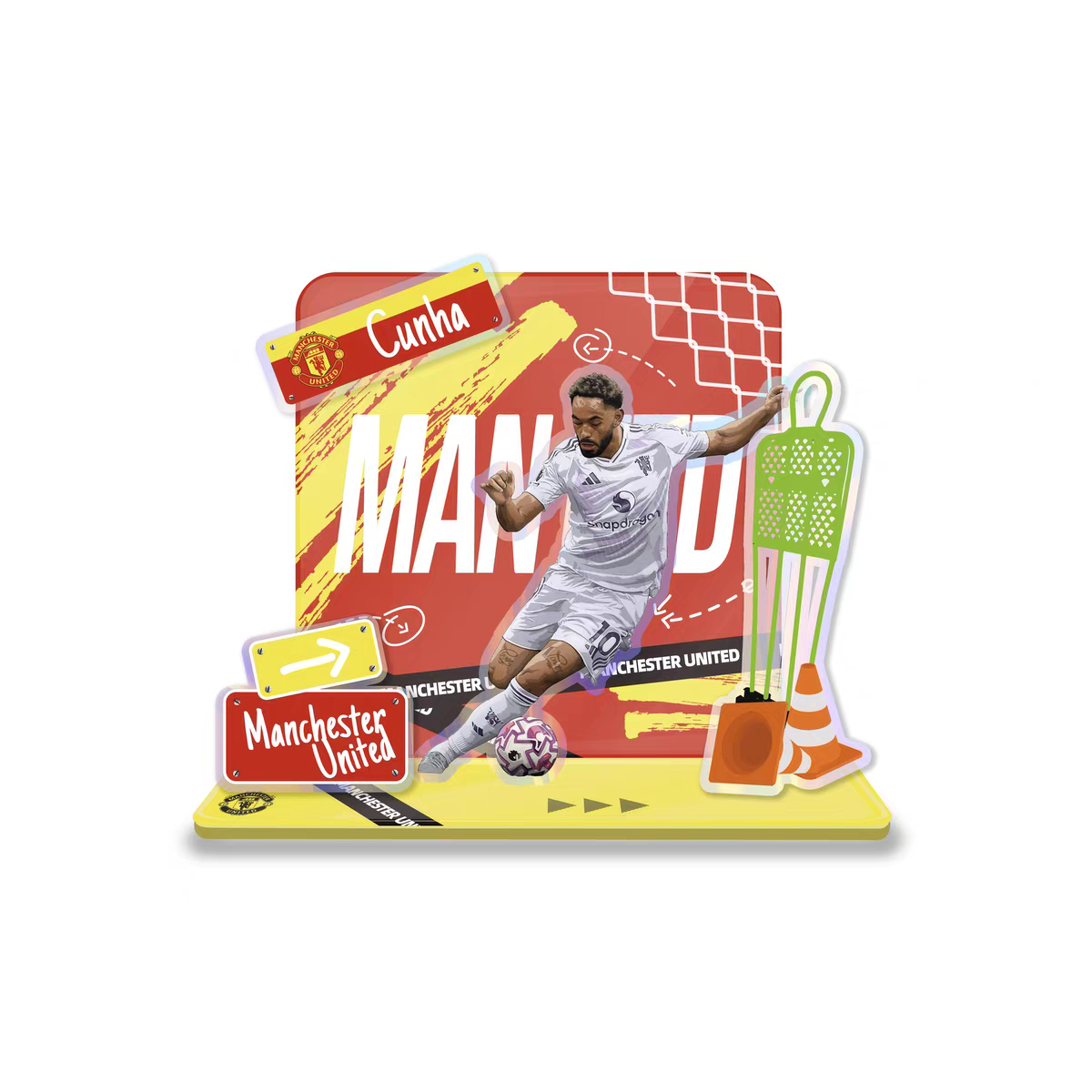 Football Star Acrylic Standee Souvenir Decorative Item Cultural and Creative Product